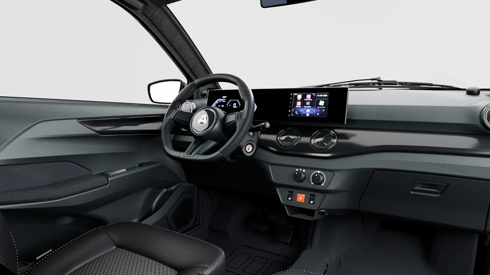 Ohne B F&uuml;hrerschein AIXAM-Fahrzeug e Coup&eacute; Interieur SPORT Electrique V2 - parement Noir laque.jpg