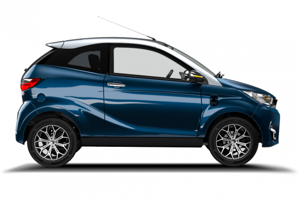 Ohne B Führerschein AIXAM-Fahrzeug e Coupé 2.ecutpre_prof_blu_png_ombre