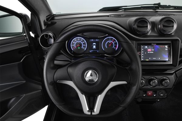 Ohne B Führerschein AIXAM-Fahrzeug Coupé Armaturenbrett "Schwarz-Look"