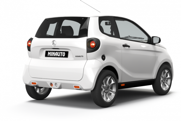 Ohne B Führerschein AIXAM-Fahrzeug Minauto Access Minauto Access Rückansicht