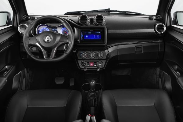 Ohne B Führerschein AIXAM-Fahrzeug City Armaturenbrett "Carbon-Look"