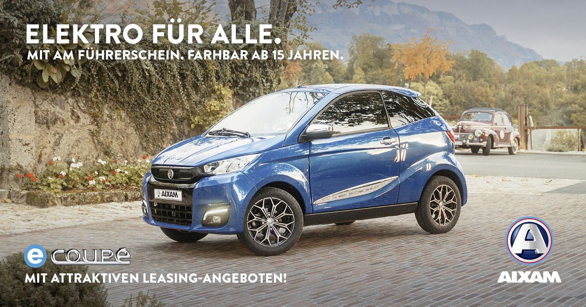 eAixam, elektrisch in der Stadt